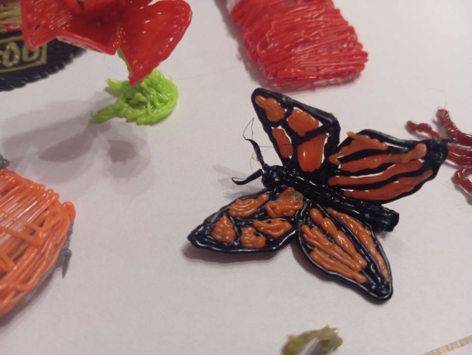 Oryginalne ozdoby,zabawki wykonane długopisem 3D