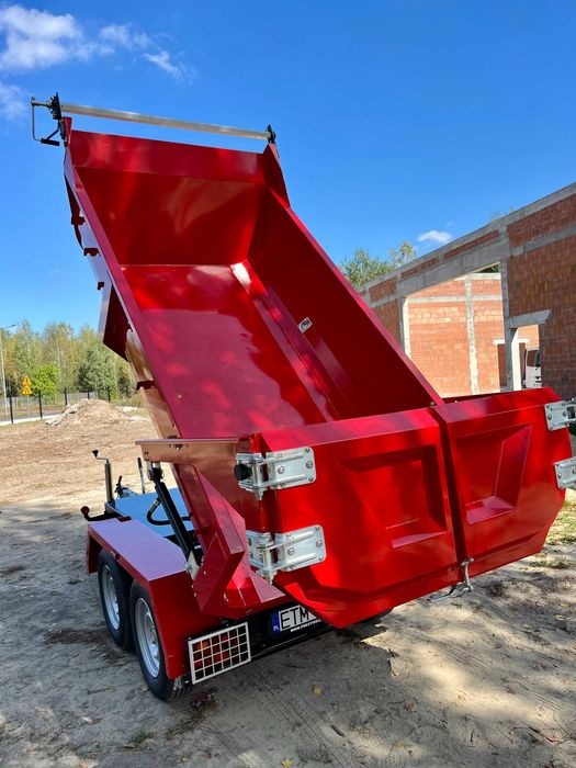 Wywrotka samochodowa hydrauliczna, przyczepa samochodu do 3500 KG Dmc