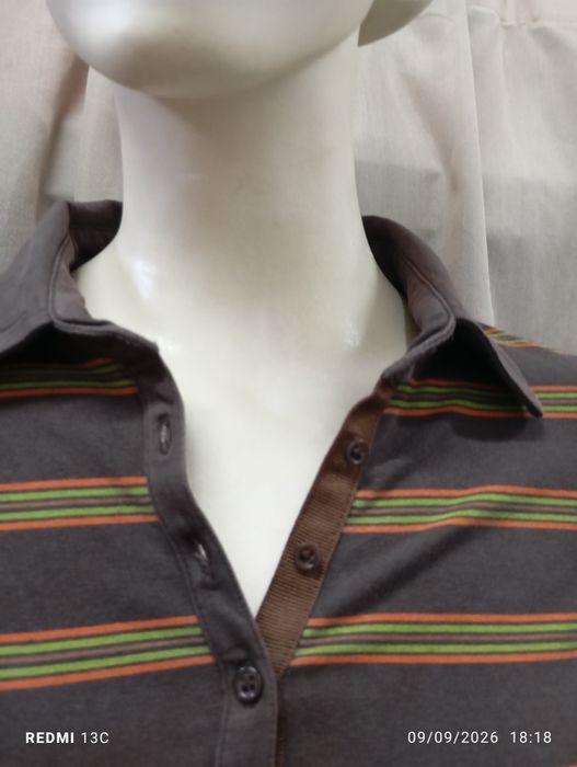 Polo às riscas Zara Basic