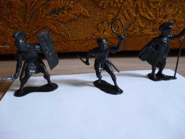 Фигурки воинов (солдатиков), солдаты Красной армии, римляне, поселенцы