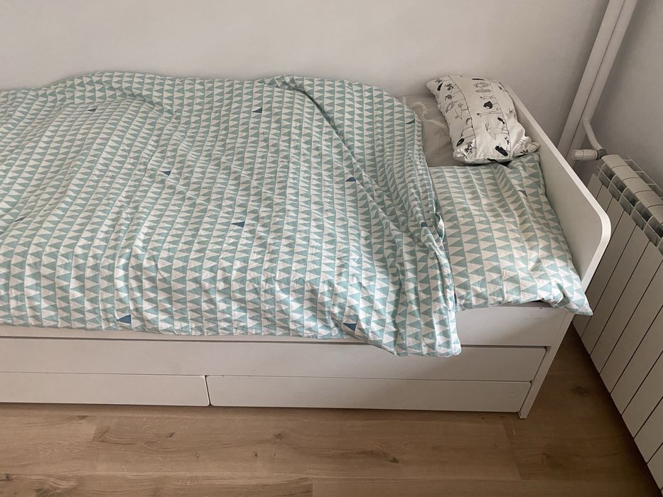 Ikea Slakt łóżko rozsuwane
