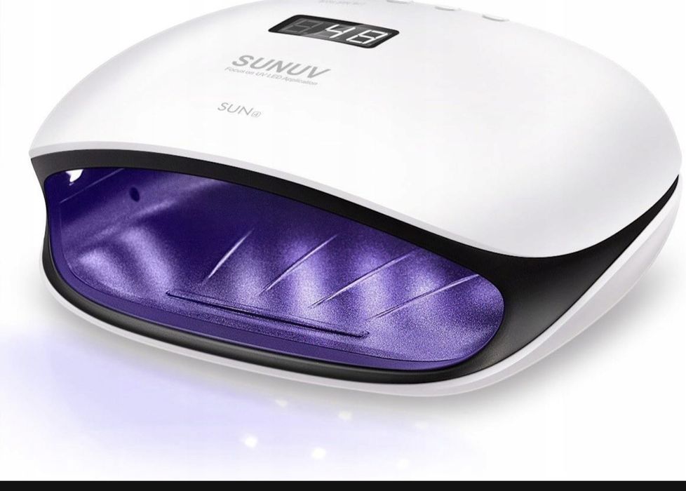 Lampa do Paznokci LED UV Z Czujnikiem Automatycznym Wyświetlacz LCD su