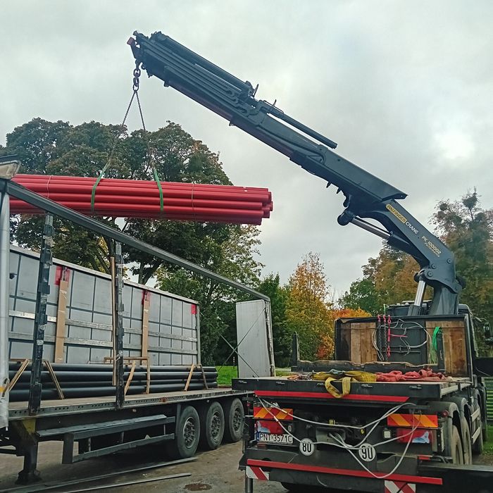 Usługi transportowe, dźwigowe, hds, terenowy