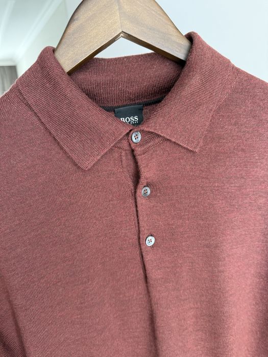 Свитер поло boss