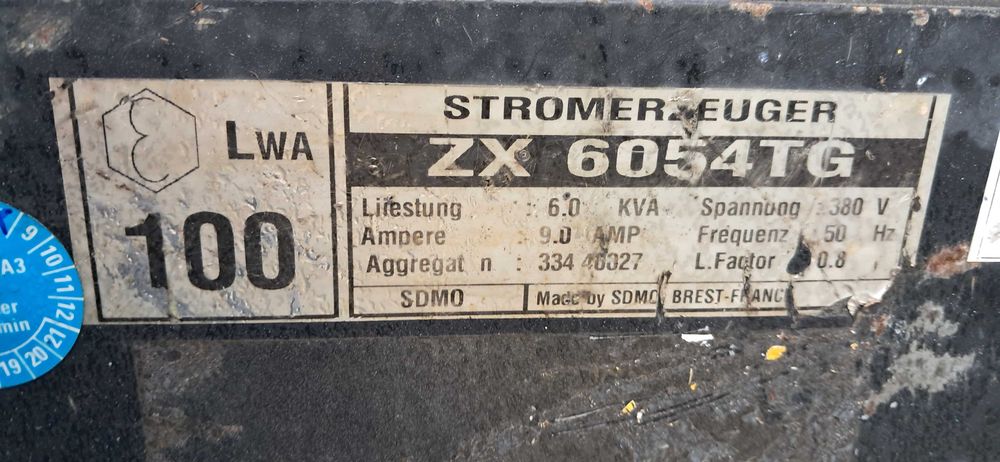 agregat prądotwórczy 230v i380v honda