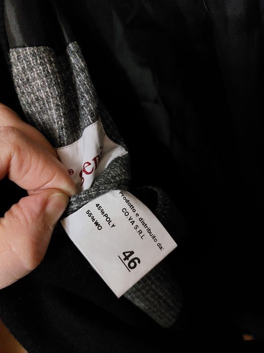 Пальто жакет двубортне чоловіче унісекс