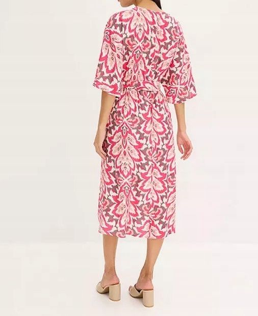 B.P.C sukienka midi we wzory 48.