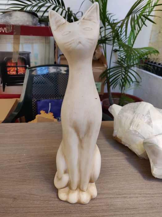 Estatueta Gato Elegante