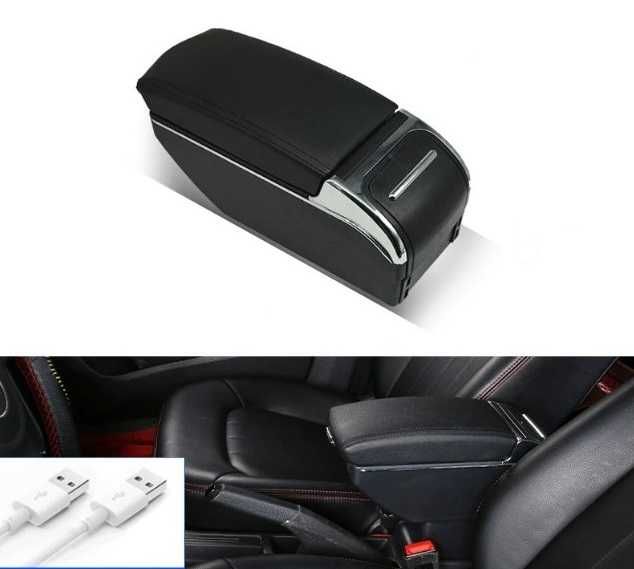 Автомобільний підлокітник підлокітник в авто 7USB +кабель USB