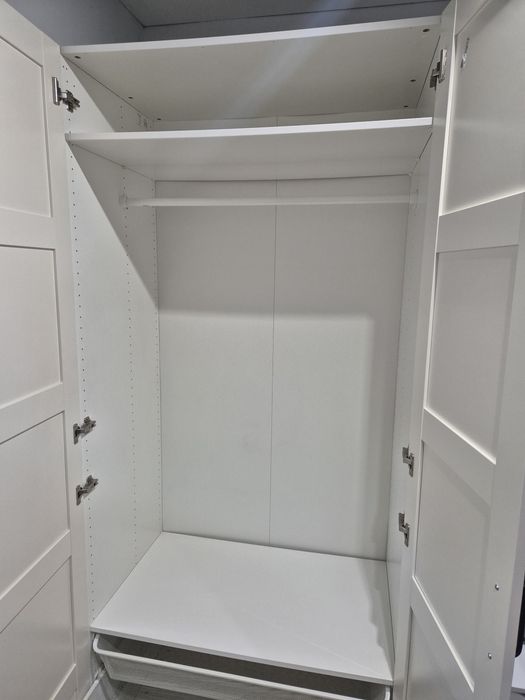 Szafa ikea pax z szufladami100x58x235 cm kosze drazek polka