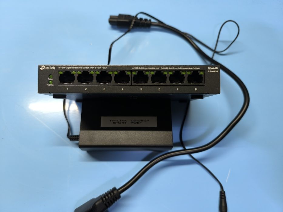 Switch Poe 8 portas TP-LINK