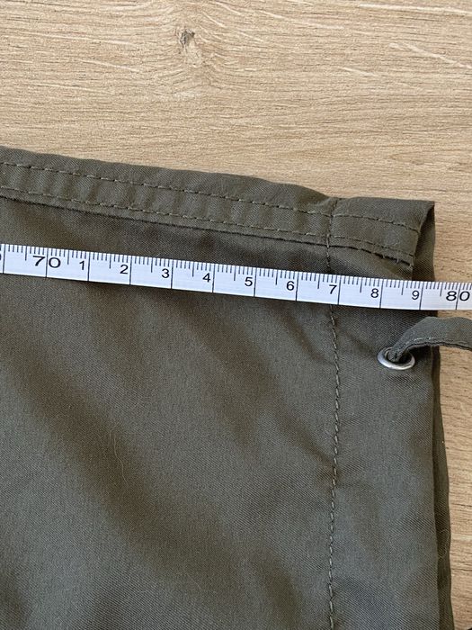 Fabiani 46 3XL ciemno zielone khaki damskie spodenki spodnie capri Vintage