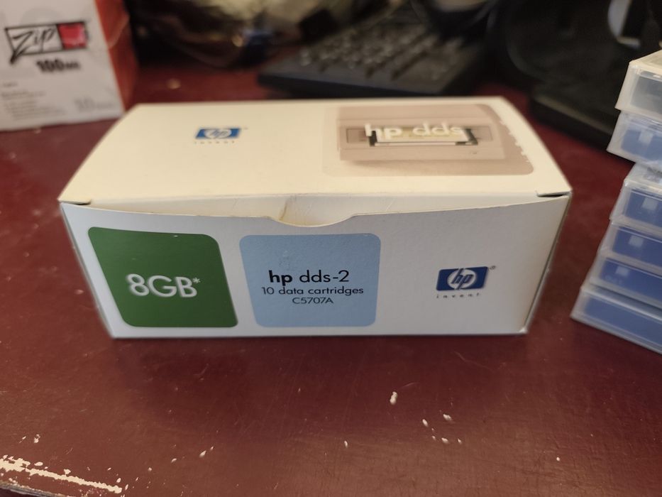 Cartuchos HP dds, SDLT, DAT 72 e DDS/DAT NOVOS