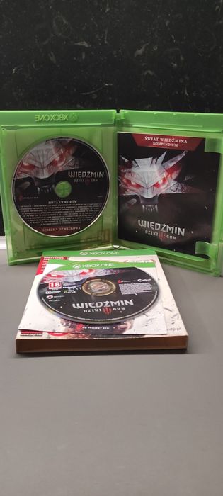 Gra na Xbox one Wiedźmin Dziki Gon 3