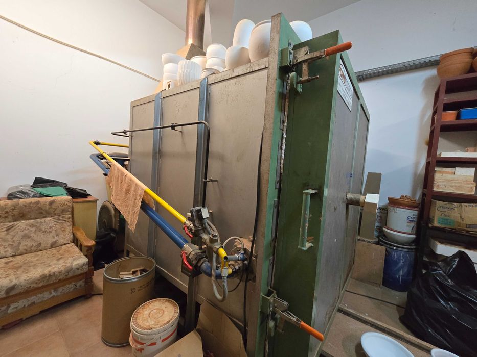 Forno de Cerâmica / Mufla Industrial REX P-100 – Grande Dimensão