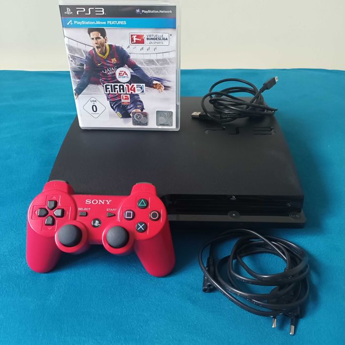 Czyżby ps3 playstation 3 + pad + gra, odblokowana slim zestaw