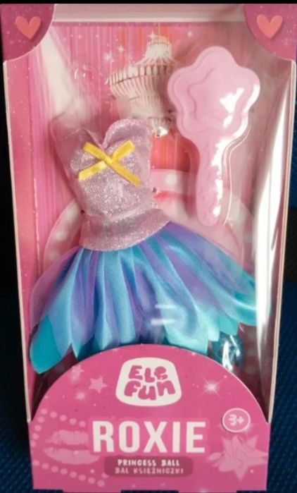 Lalka Roxie +ubranko Bal Księżniczki Zestaw prezent Mikołaj