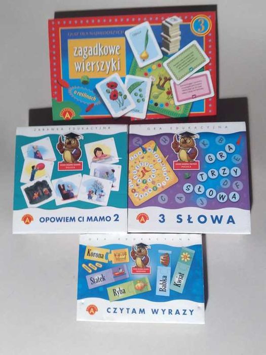 Nowa gra Alexander na prezent Słowa 4 sztuki