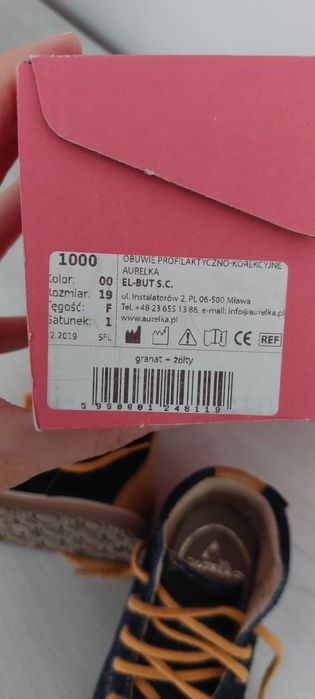 Buty Aurelka rozm. 19