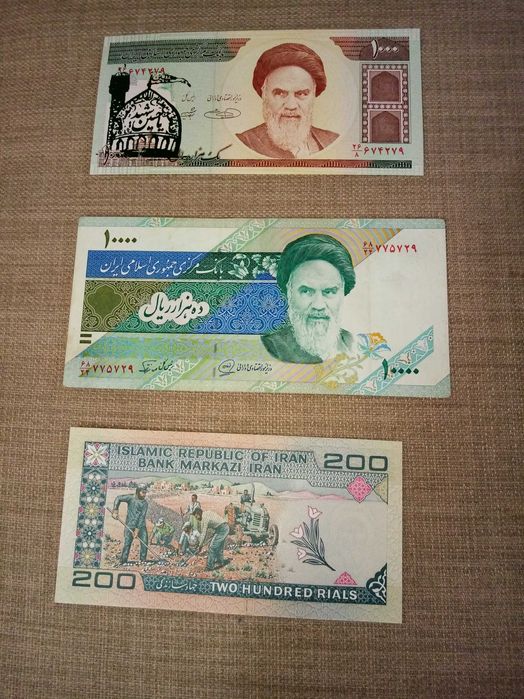 IRÃO 8 NOTAS 6 NÃO CIRCULADAS 1 como nova e 1 MBC conforme as fotos