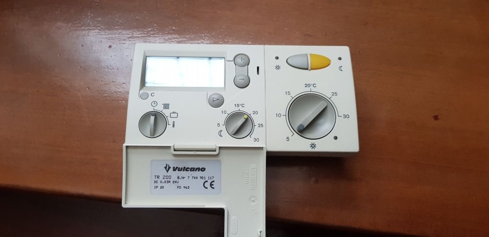 Vulcano TR 200 controlador regulador caldeira