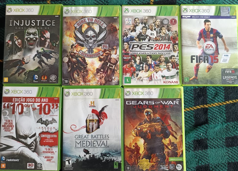 Jogos Xbox 360,PS4, PS5 para troca