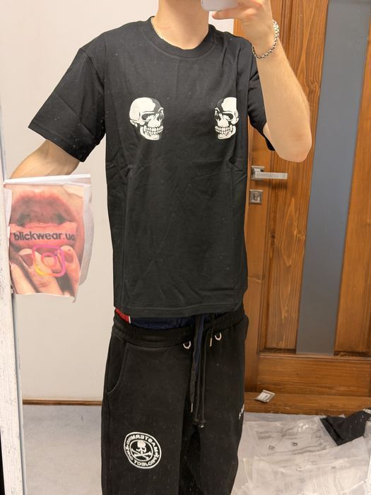 футболка  Number  nine skull tee balenciaga vetements rick owens