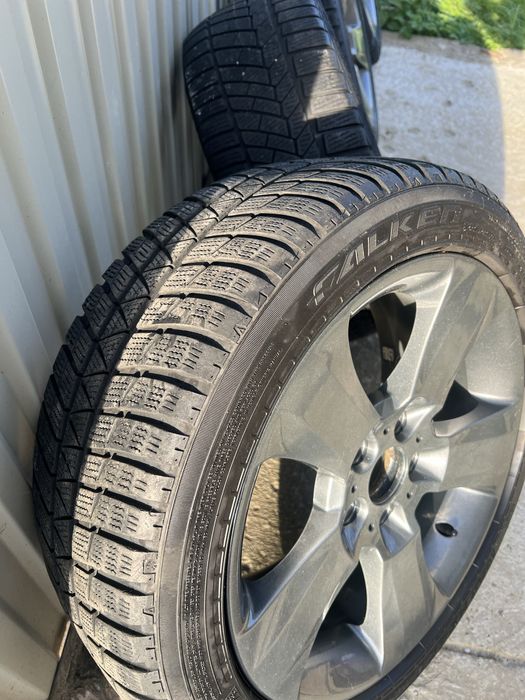 Титани разом із хорошою резиною R18 -5x120 -ціна  вказана за всі -4