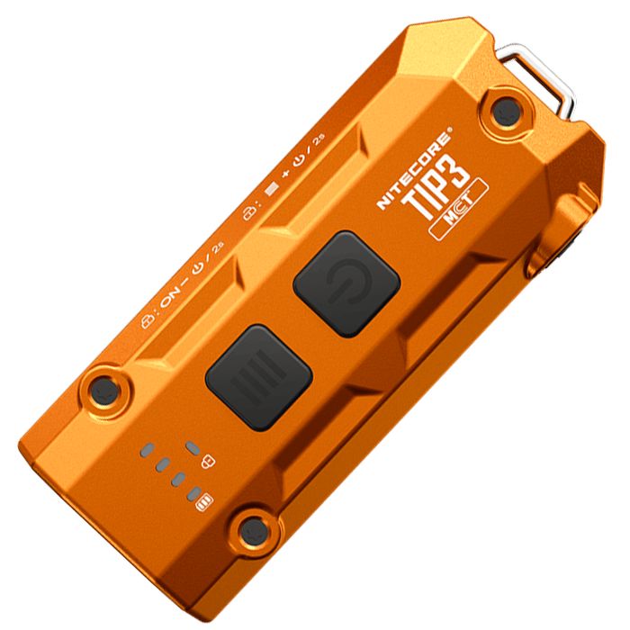 Ліхтар наключний Nitecore TIP3 MCT, помаранчевий
