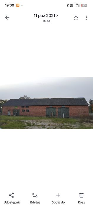 Wynajmę budynek gospodarczy