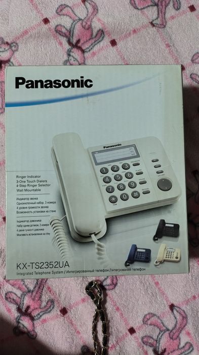 стационарный телефон panasonic кх-ts 2352ua
