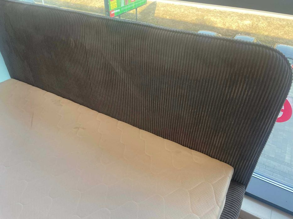 (226WN) łóżko tapicerowane z materacem 160 x 200 cm, pojemnik