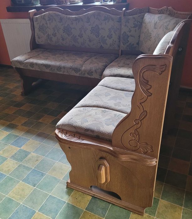 narożnik kuchenny dębowy  145x180