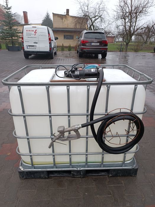 Zbiornik na paliwo, mobilny cpn 12v 600l