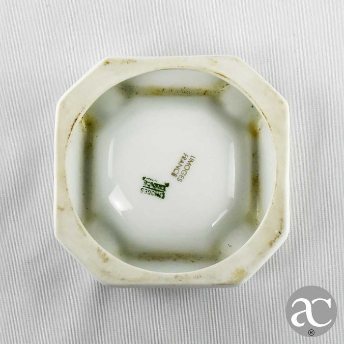 Cinzeiro em porcelana Limoges - França