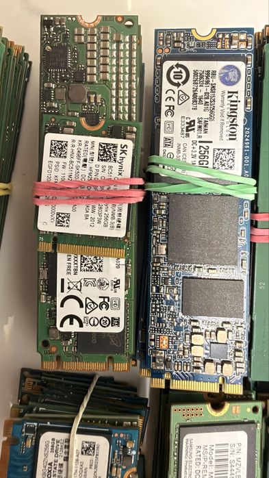 Диски SSD M2 NVMe 256Gb різні розміри перевірені робочі гарантія