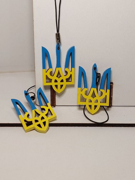 Герб України брелок