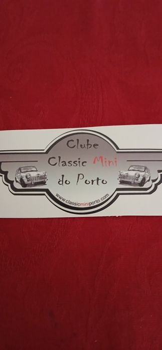 Autocolante Clube Classic Mini do Porto