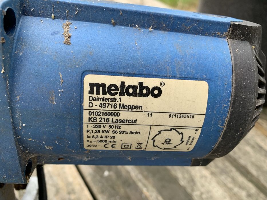 Pila Metabo Ks 216 ukosnica