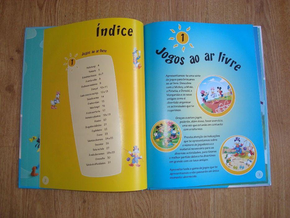 Livro de Jogos ao Ar Livre - Novo