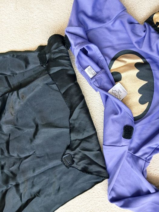 Sukienka BATGIRL rozm. 110/116 na bal karnawałowy, kostium