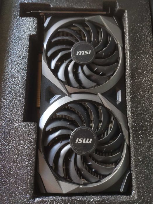 Placa Grafica/GPU NVidia MSI GeForce RTX 3060 Ti 8GB VRAM VENTUS 2X