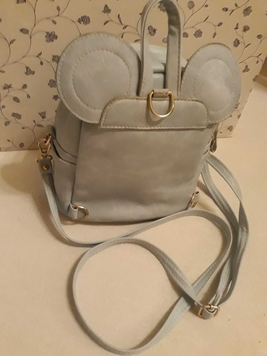 Plecak niebieski myszka