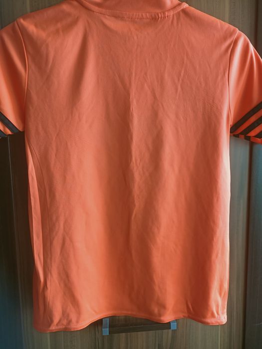 Koszulka chłopięca sportowa adidas z logo Głogów MZKS