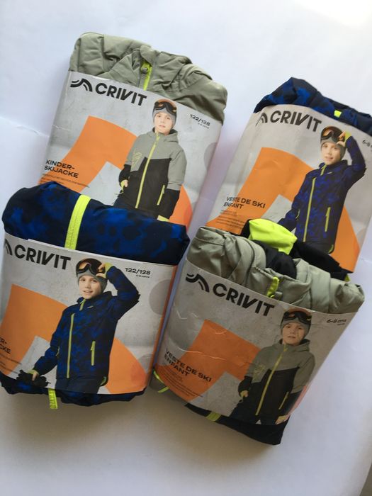 Куртка 122/128 зимняя термо мембранная