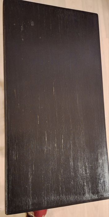 Uroczy stolik do przedpokoju,  salonu holu czarny