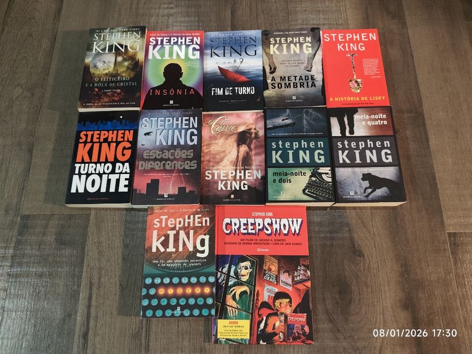 Stephen King Livros ( Ver descrição do anúncio)