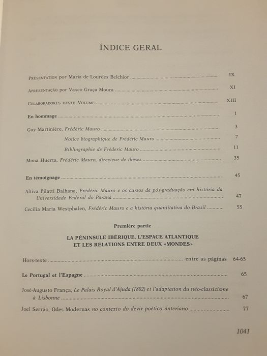 Expansão. Mélanges à F. Mauro / Correspondance d´un Ambassadeur
