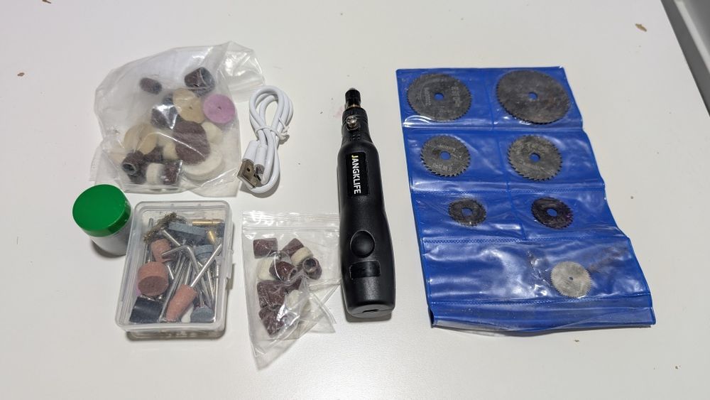 Máquina multifunções portátil bateria