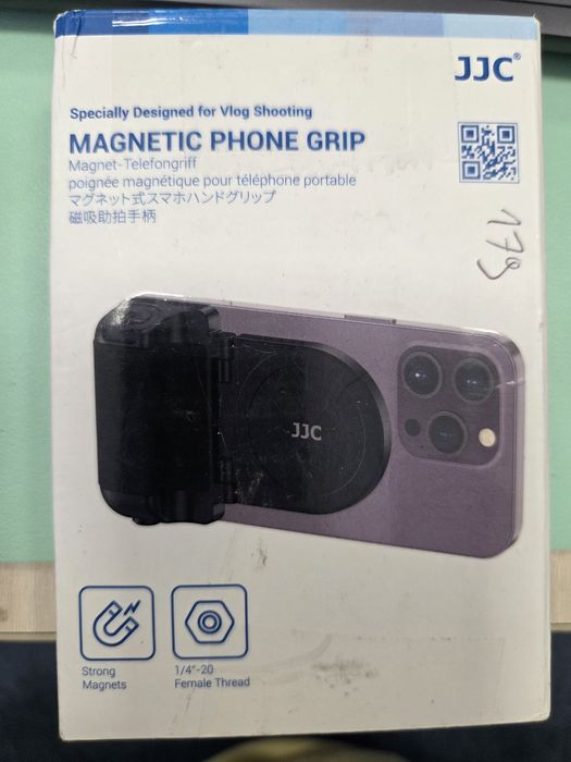 JJC Magnetyczny Uchwyt do Telefonu z Pilotem Bluetooth do iPhone i And